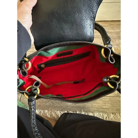 Dooney & Bourke Florentine Leather Satchel Handbag - Picture 6 of 15